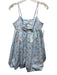 Free People Size XS Light Blue & Multi Polyester Floral Spaghetti Strap Dress Light Blue & Multi / XS
