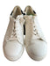 Kurt Geiger Shoe Size 38 White & Black Leather Almond Toe lace up Platform Shoes White & Black / 38