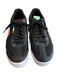 Puma Shoe Size 9 Black & Pink Manmade Material Almond Toe Lace Insert Shoes Black & Pink / 9