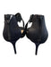 Betsy Johnson Shoe Size 8.5 Black fabric upper Rhinestone Laser Cut Shoes Black / 8.5
