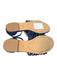 Halogen Shoe Size 7 Blue Suede Braided Design Ankle Buckle Open Toe Shoes Blue / 7