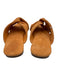 Yosi Samra Shoe Size 6 Orange Suede Flat Twist Square Toe Sandals Orange / 6