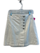 Current/Elliott Size 27 Cream Cotton Denim High Rise Asymmetric Skirt Cream / 27