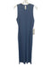 Lululemon Size 8 Slate Blue Nylon Blend Sleeveless Ribbed Seam Detail Dress Slate Blue / 8