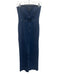 Reformation Jeans Size 4 Dark Wash Lyocell blend Denim Strapless Paneled Dress Dark Wash / 4