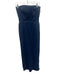 Reformation Jeans Size 4 Dark Wash Lyocell blend Denim Strapless Paneled Dress Dark Wash / 4
