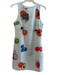 Le Lis Size Small Blue, White & Multi Polyester Sleeveless Round Neck Dress Blue, White & Multi / Small