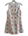 Le Lis Size Small White, Red, Green Cotton Sleeveless Round Neck Back Zip Dress White, Red, Green / Small