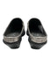 Free People Shoe Size 37 Silver Leather Upper Metallic Almond Toe Slip On Mules Silver / 37