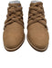 Seychelles Shoe Size 7.5 Dusty Brown Leather Upper Woven Detail Back Zip Booties Dusty Brown / 7.5