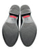 Coach Shoe Size 8 Black, Gray & Red Rubber Upper Elastic Side Logo Motif Boots Black, Gray & Red / 8