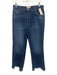 We The Free Size 27 Medium dark wash Cotton Denim Raw Hem Button Fly Jeans Medium dark wash / 27