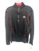 Columbia Golf Size S Black & Red Polyester Mesh Quarter Zip Athletic Jacket Black & Red / S