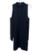 ASTR Size Large Black Viscose Blend Ribbed Knit Long Sleeve high neck Dress Black / Large