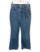 Madewell Size 26 Light Med Wash Cotton Blend High Rise Zip & Button Flare Jeans Light Med Wash / 26