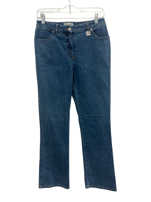 St John Sport Size 4 Medium Wash Cotton Blend silver tone hardware Jeans Medium Wash / 4