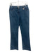 St John Sport Size 4 Medium Wash Cotton Blend silver tone hardware Jeans Medium Wash / 4