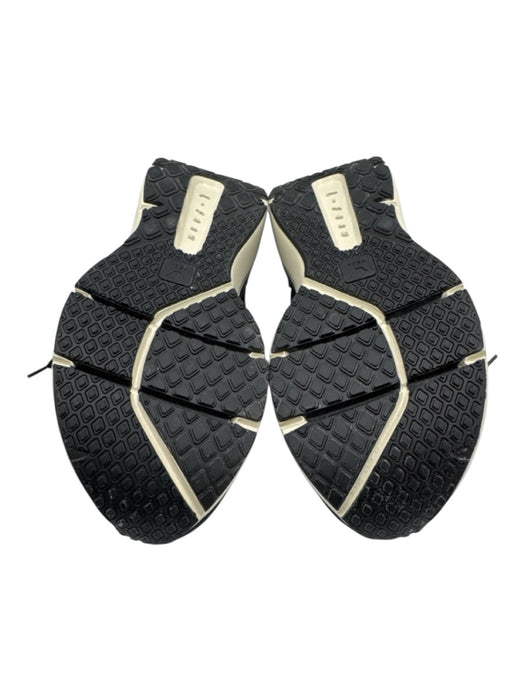 Veja Shoe Size 7 Black & White Synthetic Lace Up Round Toe Runner Shoes Black & White / 7