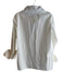 COS Size 2 White Cotton Collar Button Down Long Sleeve Top White / 2