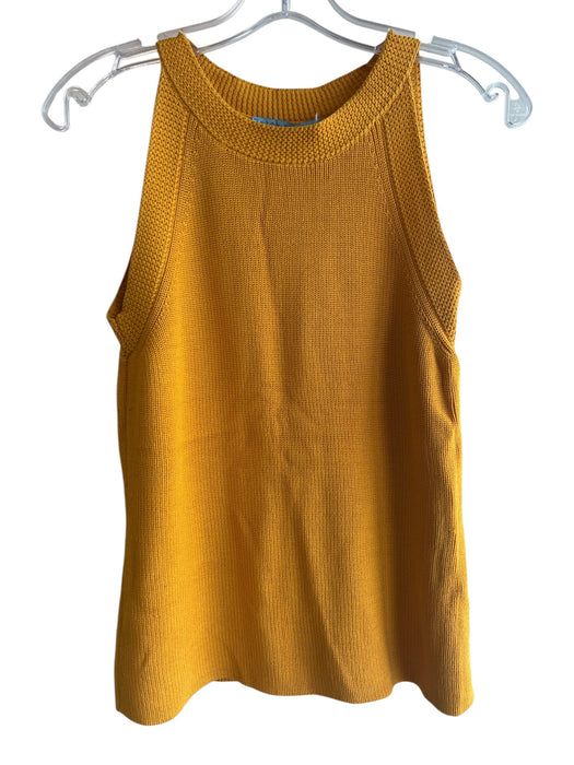 Antonio Melani Size S Dandelion Yellow Rayon Blend Knit Halter Neck Top Dandelion Yellow / S