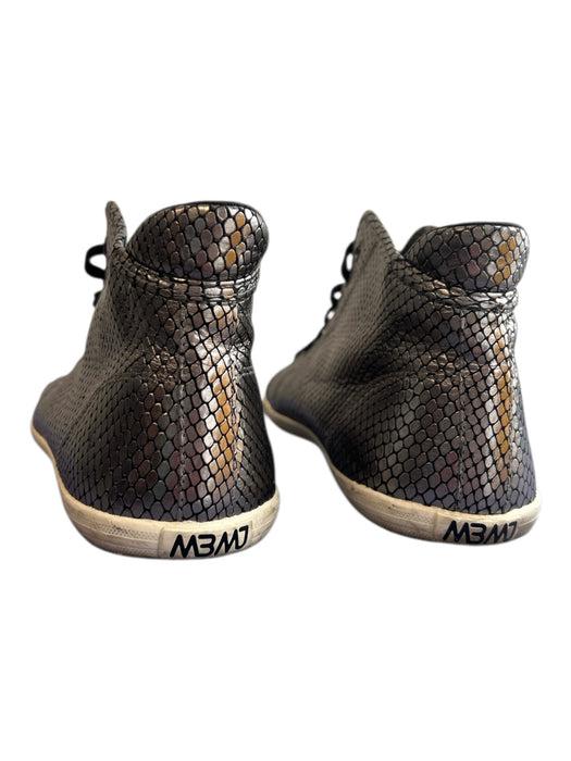 Marc By Marc Jacobs Shoe Size 38 Black & Silver Manmade Material High Top Shoes Black & Silver / 38