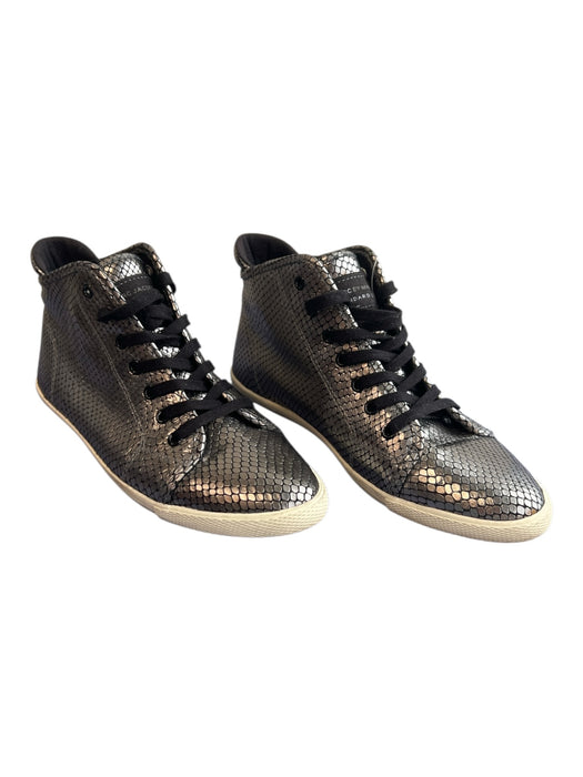 Marc By Marc Jacobs Shoe Size 38 Black & Silver Manmade Material High Top Shoes Black & Silver / 38