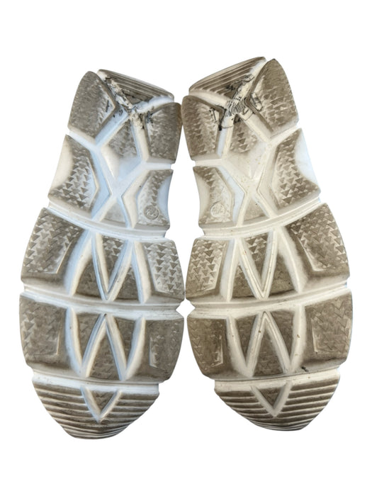 Valentino Shoe Size 7.5 Pink Textile Metallic Thread Logo Sock Sneaker Shoes Pink / 7.5