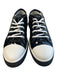 Valentino Shoe Size 8.5 Black Patent Leather Rubber Sole lace up Round Toe Shoes Black / 8.5