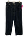 Agolde Size 29 Washed Black Cotton High Rise Button Fly Straight Leg Jeans Washed Black / 29
