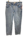 Abercrombie & Fitch Size 30 Light Wash Cotton High Rise Ankle Straight Jeans Light Wash / 30