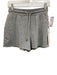 Alo Yoga Size S Gray Polyester Blend Drawstring Waist High Rise Shorts Gray / S