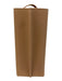 Quince Light Brown Pebble Leather Top Handles Open Top Tote Bag Light Brown / M/L