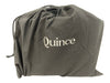 Quince Light Brown Pebble Leather Top Handles Open Top Tote Bag Light Brown / M/L