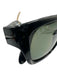 Ray Ban Black Acetate Tinted Polarized Sunglasses Black
