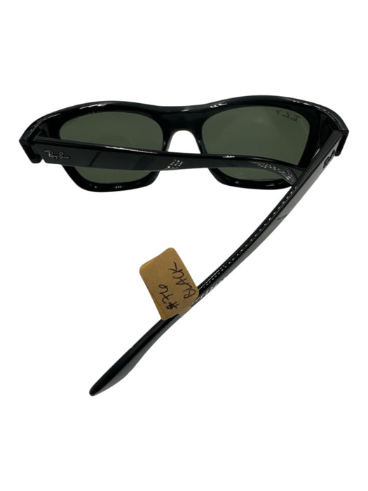 Ray Ban Black Acetate Tinted Polarized Sunglasses Black