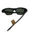 Ray Ban Black Acetate Tinted Polarized Sunglasses Black