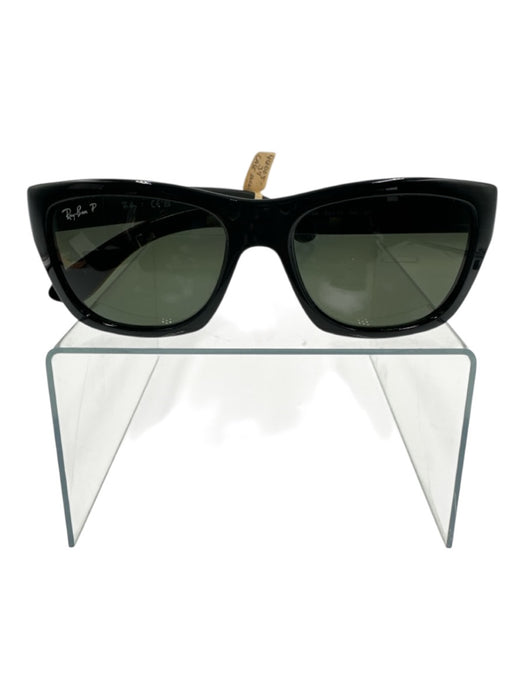 Ray Ban Black Acetate Tinted Polarized Sunglasses Black