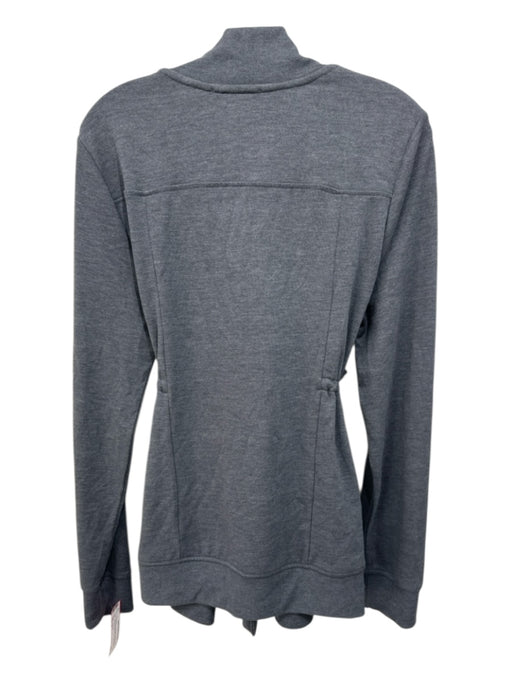 All Saints Size 6 Gray Polyester Blend Ribbed Trim Drawstring Waist Sweater Gray / 6