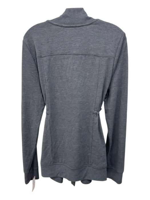 All Saints Size 6 Gray Polyester Blend Ribbed Trim Drawstring Waist Sweater Gray / 6