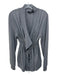 All Saints Size 6 Gray Polyester Blend Ribbed Trim Drawstring Waist Sweater Gray / 6