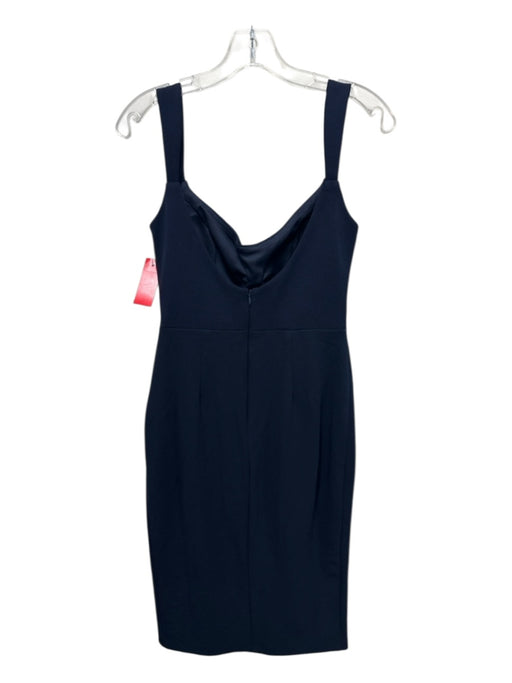 BHLDN Size 6 Navy Polyester Sleeveless Princess Seams Rounded neck Dress Navy / 6