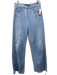 Veronica Beard Jeans Size 27 Light Wash Cotton Denim High Rise Wide Leg Jeans Light Wash / 27