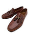Santoni Shoe Size 10 Brown Leather Solid loafer Men's Shoes Brown / 10