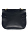 Mulberry Black & Gold Pebble Leather Turnlock Crossbody Strap Bag Black & Gold / S