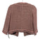 Ann Mashburn Size XS Red, Gray & Black Linen & Cotton Honeycomb tweed Skirt Set Red, Gray & Black / XS