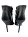 Stuart Weitzman Shoe Size 7.5 Black Leather Pointed Toe Side Zip Booties Black / 7.5