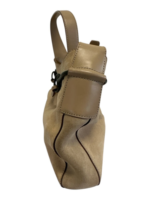 Gucci Tan Leather Horsebit Magnetic Close Shoulder Bag Tan / S