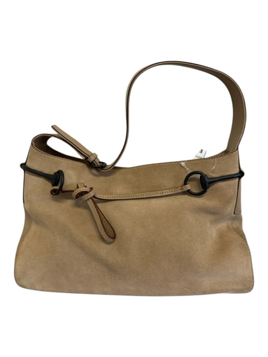 Gucci Tan Leather Horsebit Magnetic Close Shoulder Bag Tan / S
