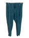 Athleta Size M Teal Cotton Blend Drawstring Waist Patch Pocket Athleisure Pants Teal / M