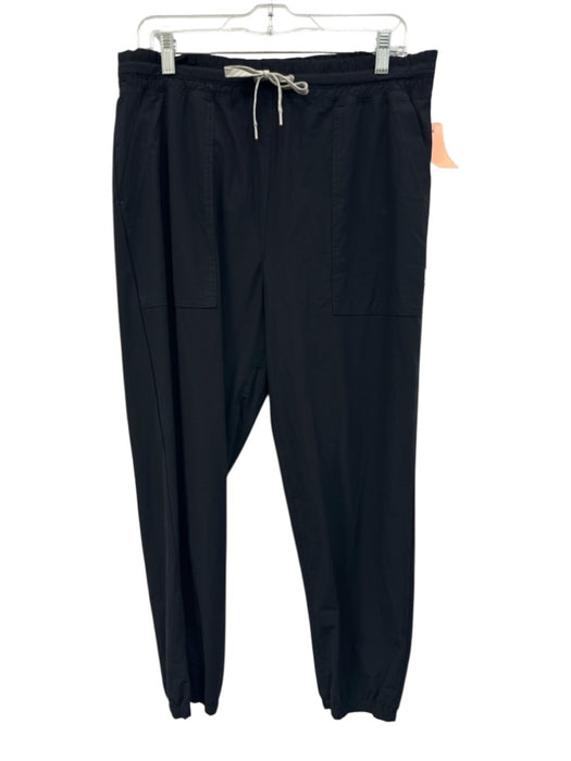 Vuori Size XL Black Poly Blend Elastic Waist Athletic Pants Black / XL